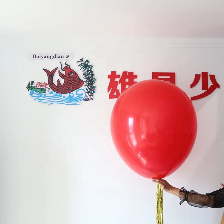 JOOOY 36inch 3feet White Giant Balloon Celebration Party Wedding Birthday Big Balloons