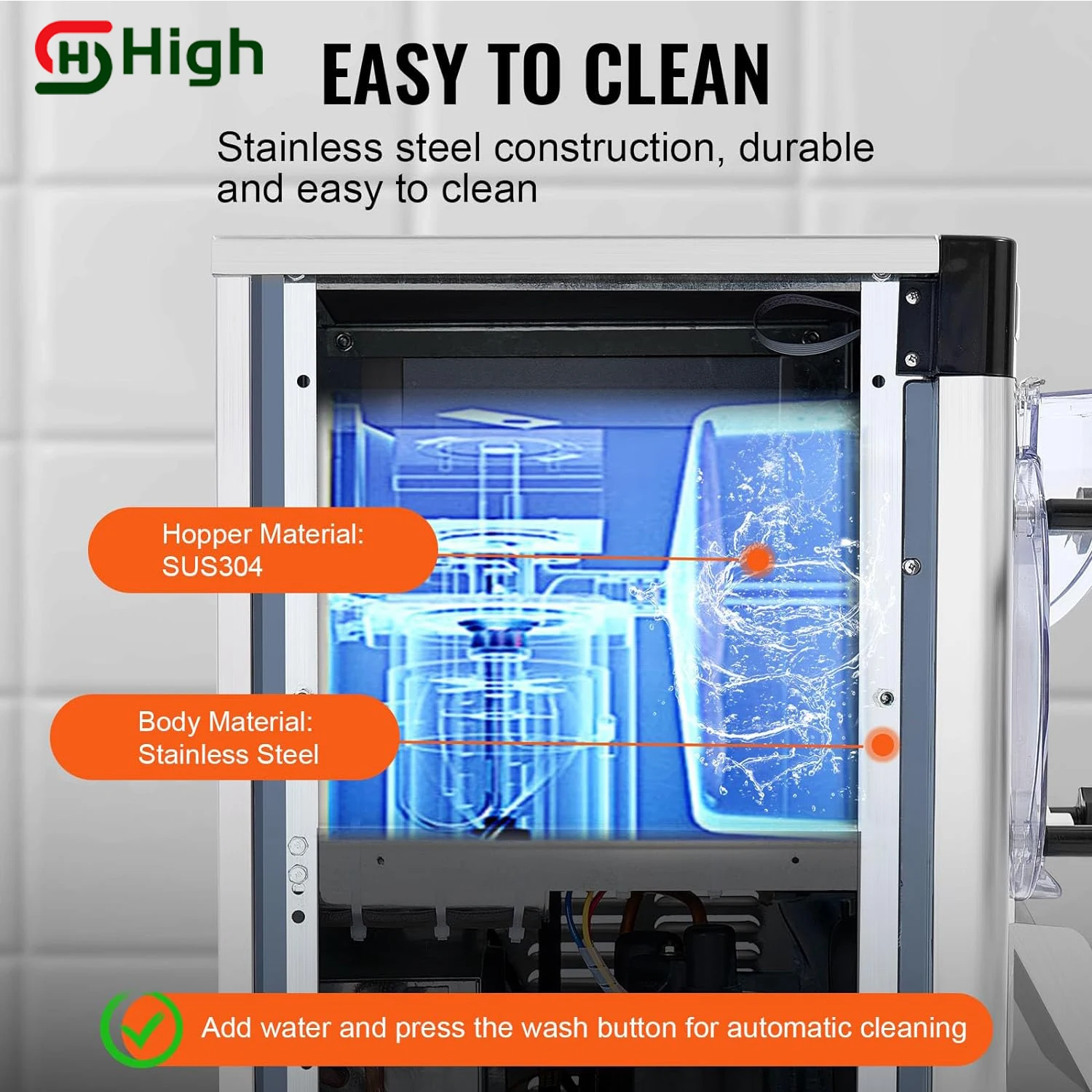Hard Ice Cream Machine Ice Cream Vending Machine Automatic Ice Cream Machine