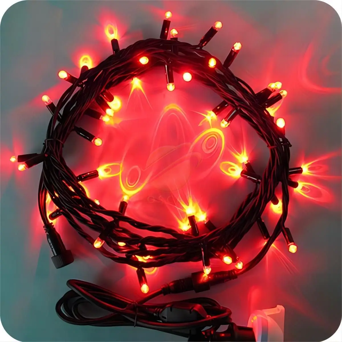Holiday 30 LED String Lights 8M 220V rice led PVC fairy lights Christmas Party Decoration 360 degree glow Lights