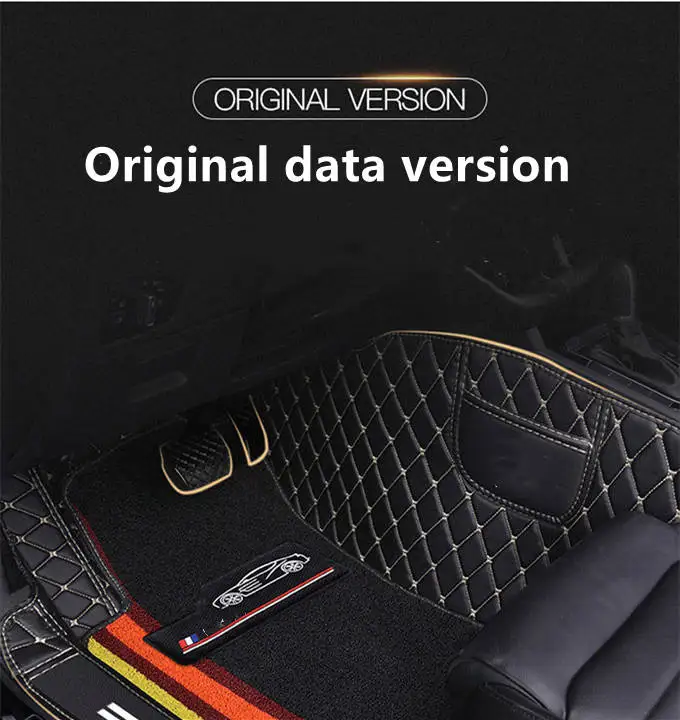 Car Floor Mats All Weather Anti-Slip Waterproof Floor Liners Car Mat Interior Accessories 4 Pieces Floor Wholesale Custom Car Ma