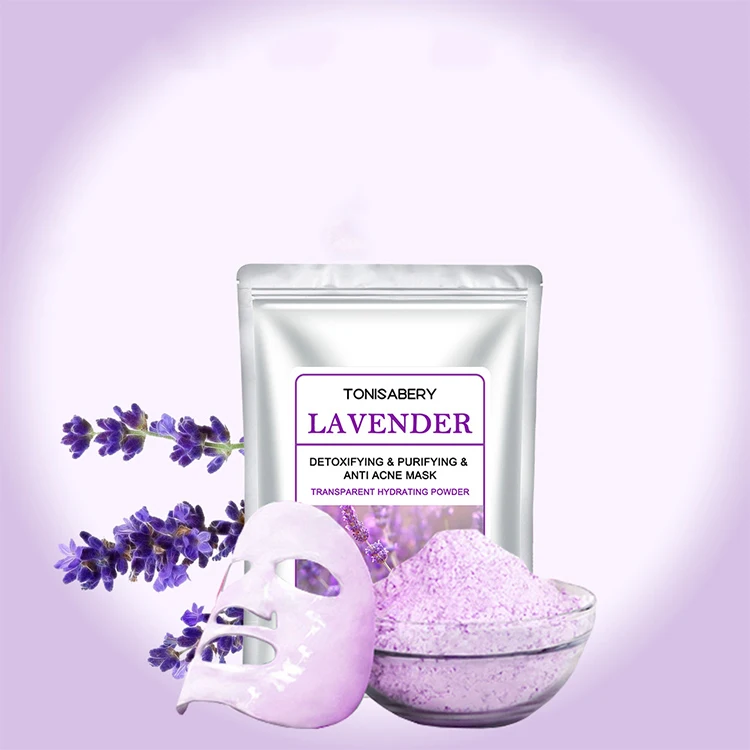 OEM Skin face care whitening collagen soft crystal gold hydrojelly powder mask clay facial hydro jelly mask powder customized