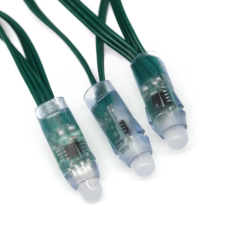 2811ic 18AWG CABLE dc 5v 12v   Waterfall curtain lights  for coffee  home decoration