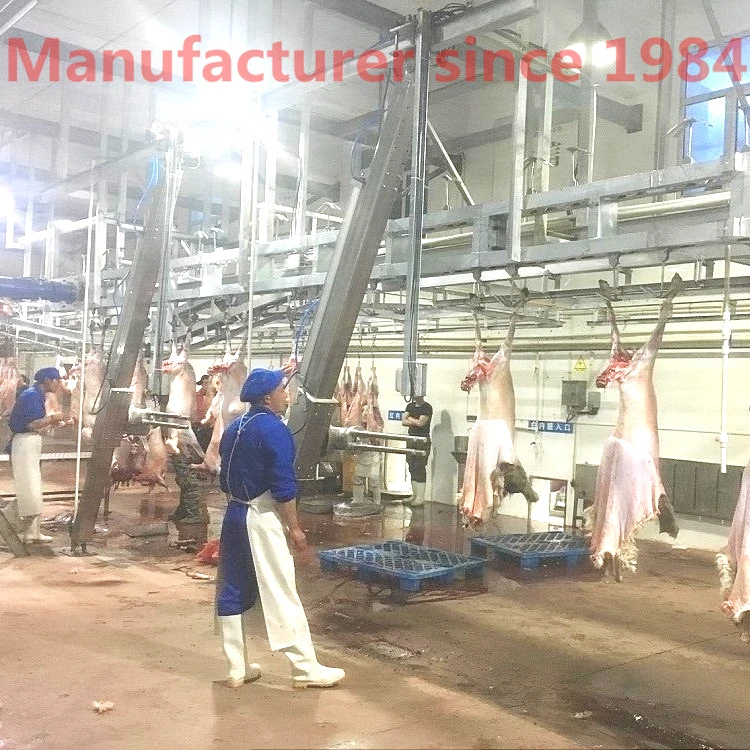 sheep goat mutton meat slaughter machine slaughterhouse plant