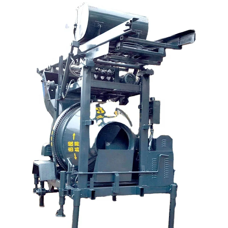 Haolu JZY series Lifting hydraulic mixer building lifting concrete mixing machine drum lifting equipment on sale