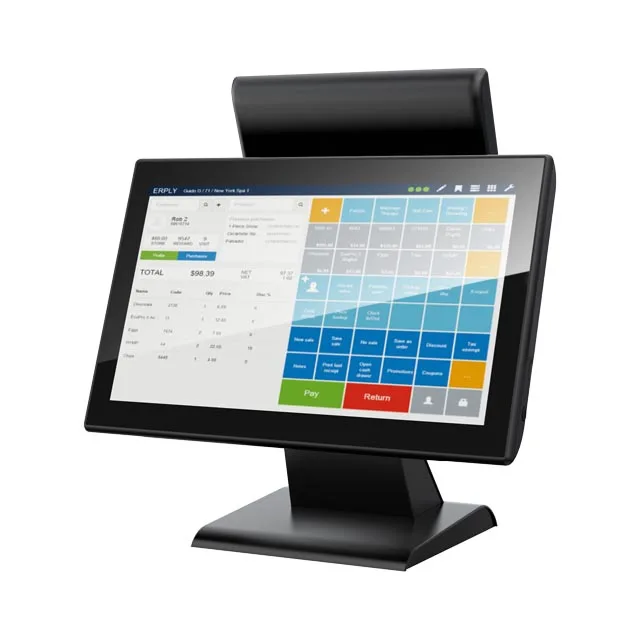 Micropos 15.6 Inch Kit Pos Touchscreen Pos windows 10 Restaurant Pos Terminal Machine Cash Register Machine