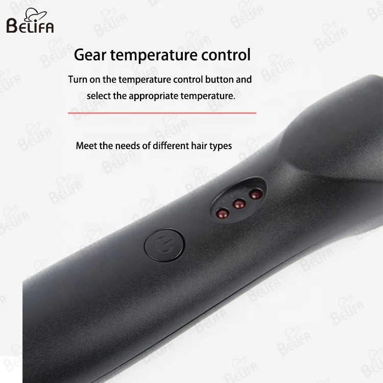Professional Supplier hair straightener brush Hot Combs Iron 500 Degrees Electric Hot Comb Custom Logo