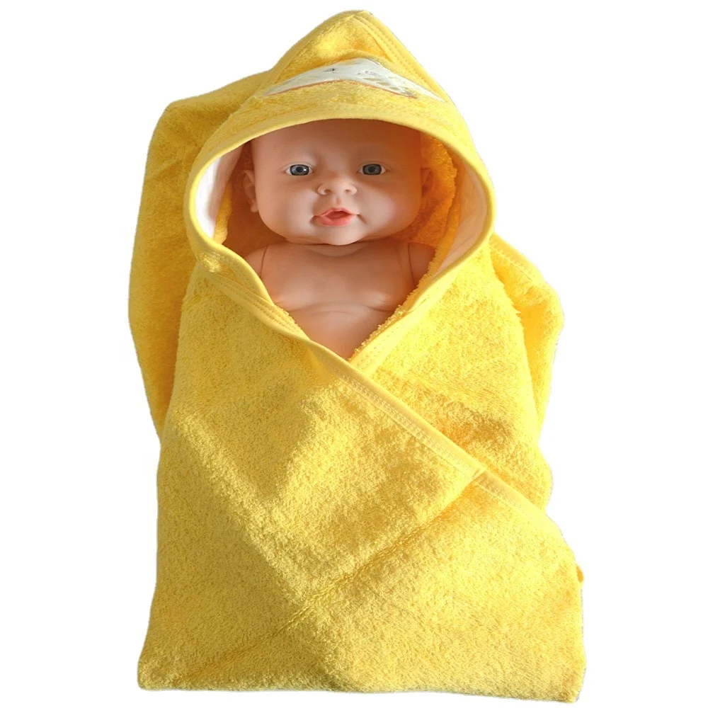 100% Good Quality Promotional Cotton baby towel blanket