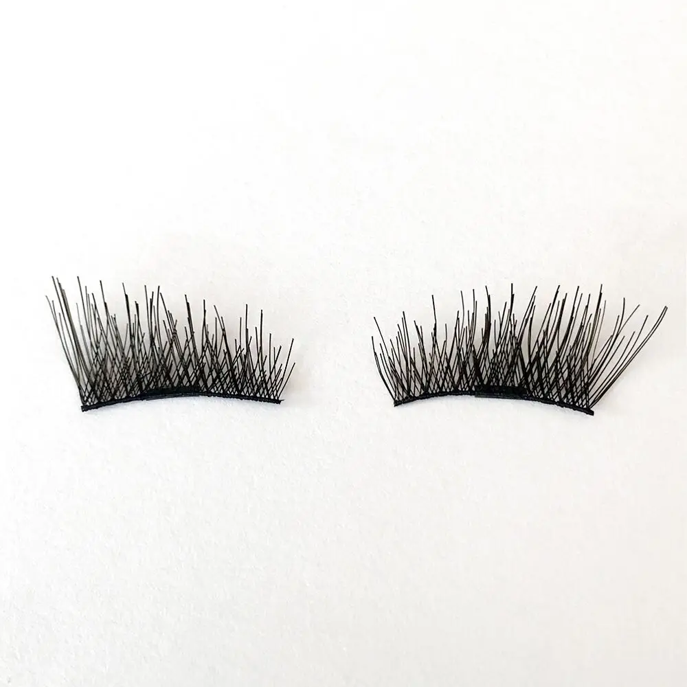 Wholesale 3d brown eyelashes Magnetic Lashes With 3 Magnets