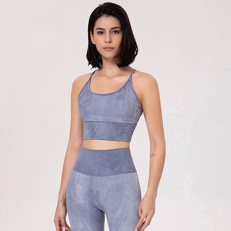 Hot  High waist  athletic wear Tie dye