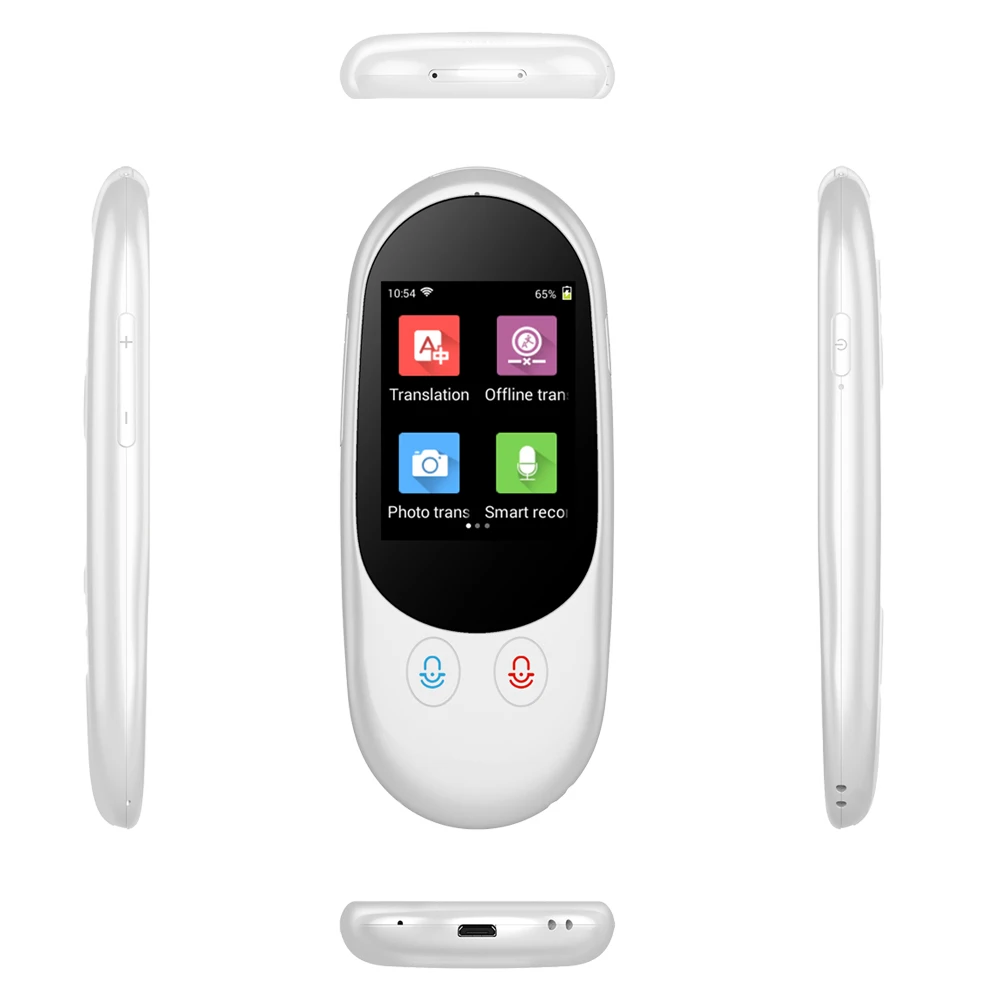 New F1 two-way voice translator 113 languages online translation Thai 10 languages accurate 10 offline translator device Arabic