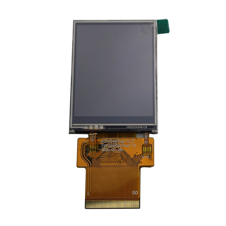 2.4  inch tft lcd 240X320   lcd  monitor  with  MCU8080 240X320 screen display 50 PINS 2.4 lcd module