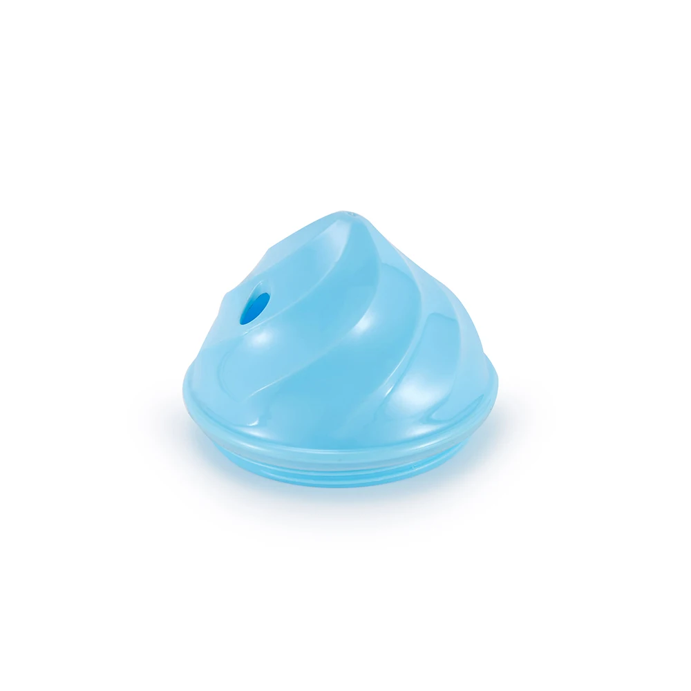 
Personalized Hot selling BPA FREE & Food Grade Double Wall Ice Cream Shape Gift Plastic Straw Mug 500ml 