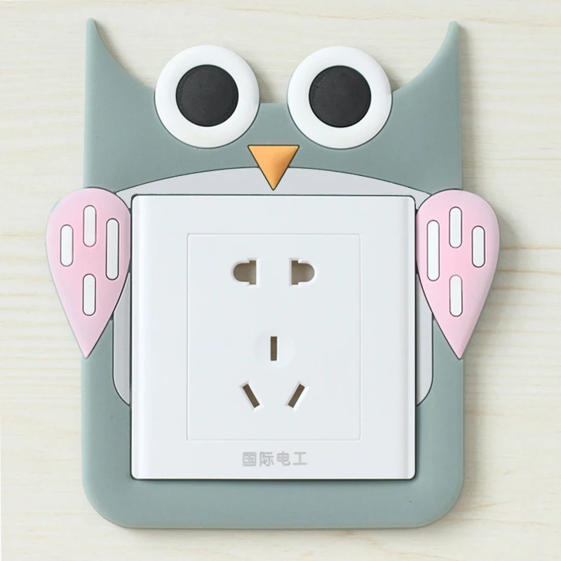 Creative Opening Stickers Wall Stickers Protection Set 3D Living Room Bedroom Home Modern Minimalist Socket Switch Decoration