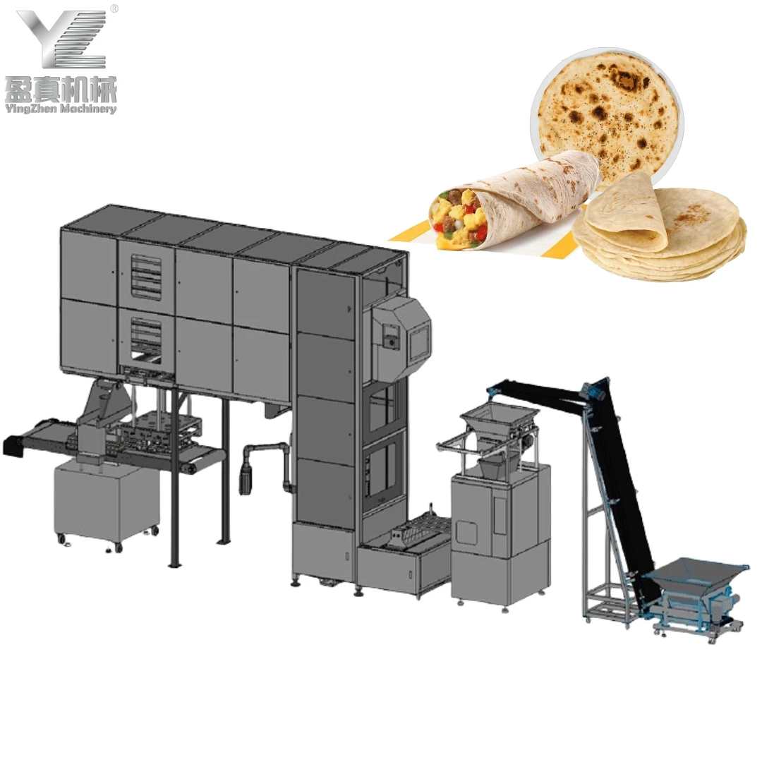 Ying Machinery Continuous Tortilla Hot Press Machine