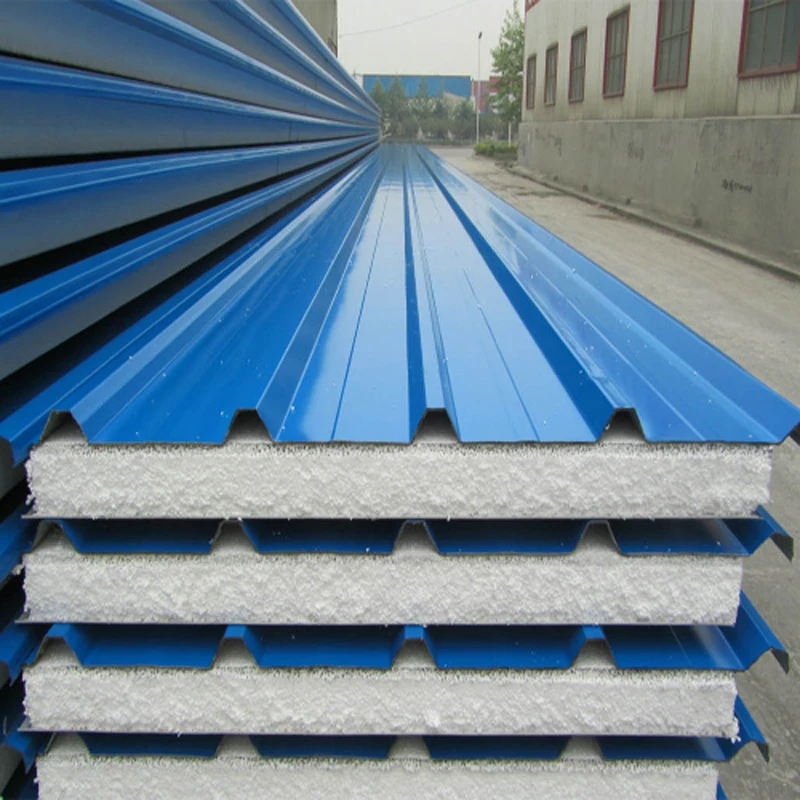 Eps Sandwich Panel 100mm,building Material Roof Panel Metal Hotel RAL Color Traditional Online Technical Support,other 1000mm