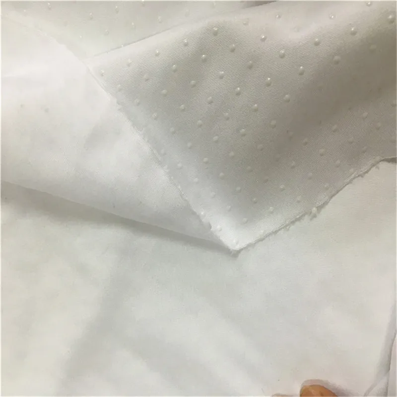 Silicone Dots coated anti-slip PVC printed polka dots non slip fabric anti slip fabric