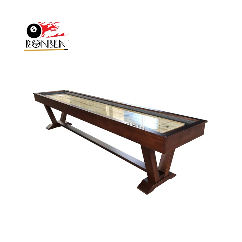 2024 USA Hot Sale Indoor Sports Shuffleboard Sports Game Table with Modern Design 9ft 10ft 12ft 14ft 16ft 18ft 20ft 22ft Size