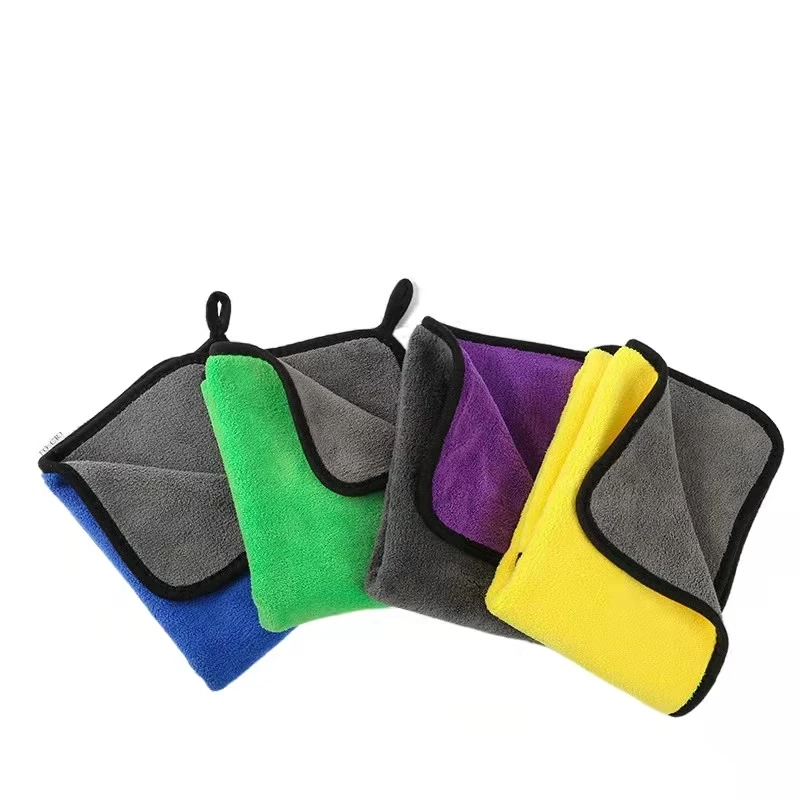 customized logo Car Detailing Wash Microfiber Towel Car Cleaning Drying Auto Washing Cloth Micro Fiber Rag Car Accessories