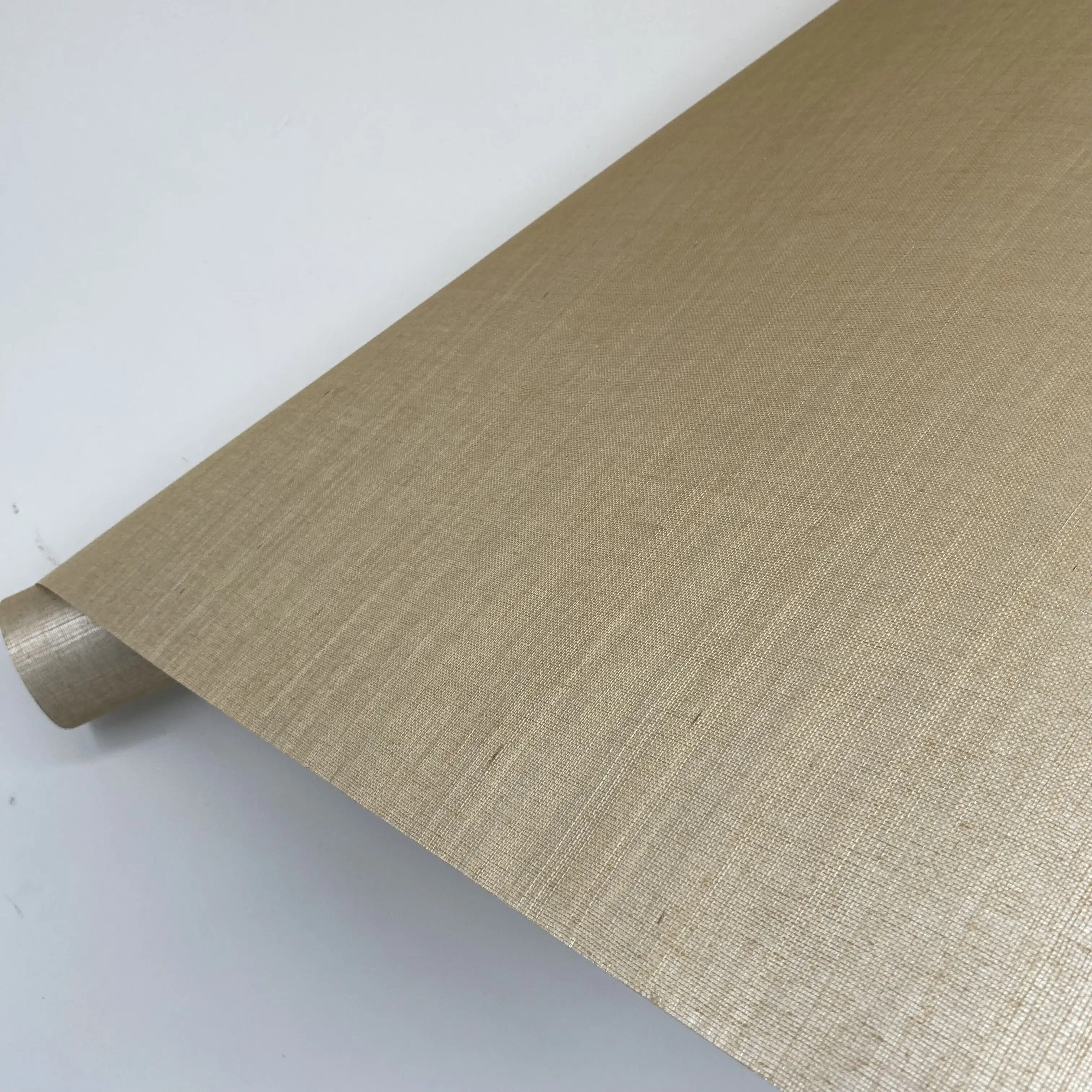 Mywind New Design Metallic Color With Paper Backing Sisal Chinese Hand Made Designer Wallpaper for Home Wall Decor Wallcoverings