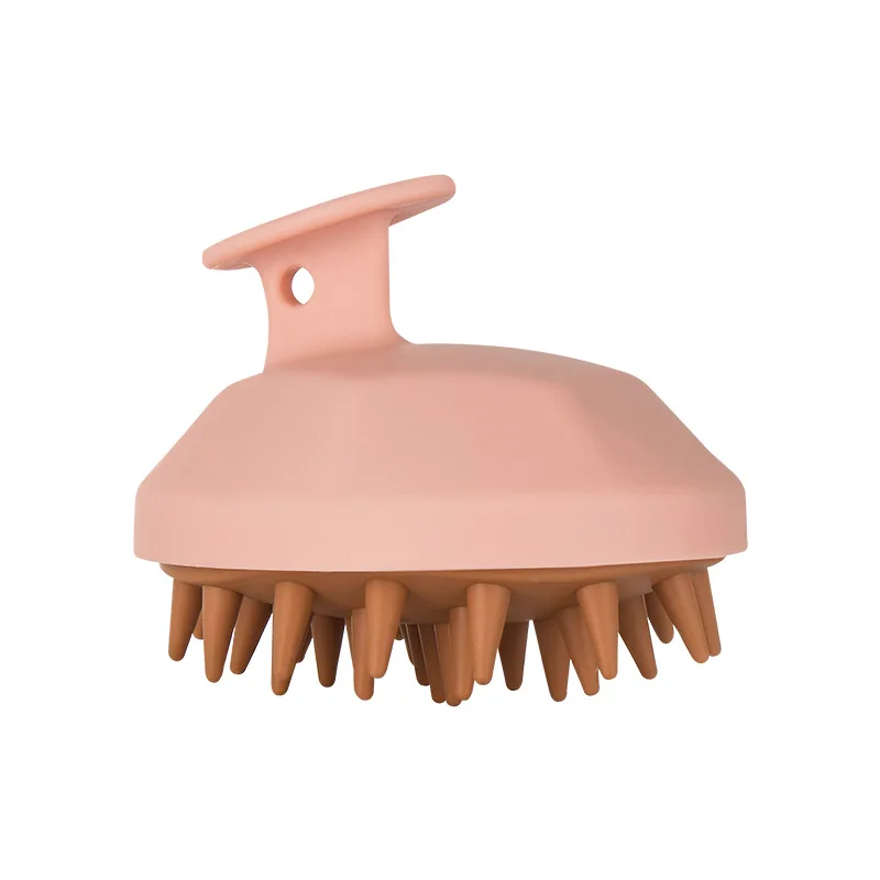 Factory Wholesale Original Soft Gel Hair Wash Brush Silicone Massage Head Cleaning Baby Scalp