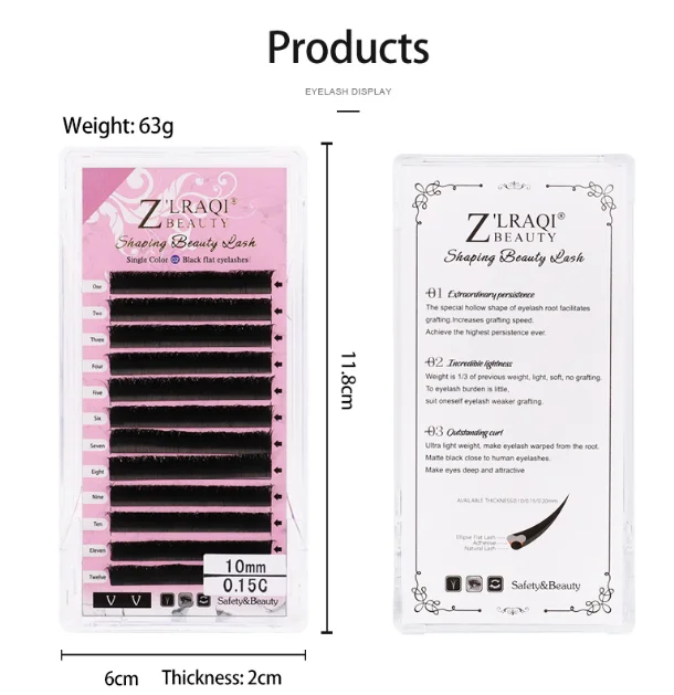 GODISS V-shaped Strip Lashes 3d Private Label Mink Eyelashes Easy Fan Eyelash Extentions Kit