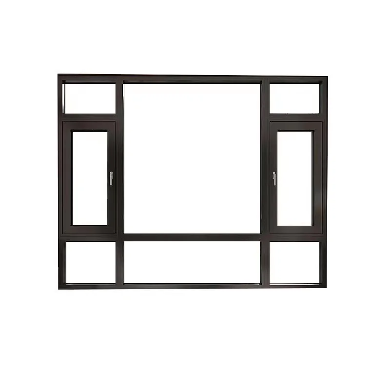 Aluminum casement window with arch grills design 3 iron window single casement portrait standard fixed casement window swing