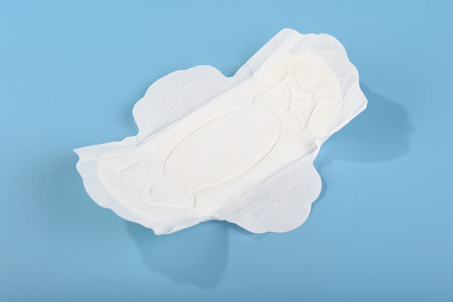 280mm Organic Cotton Menstrual Feminine Hygiene Period Lady Napkin Sanitary Pad for Women