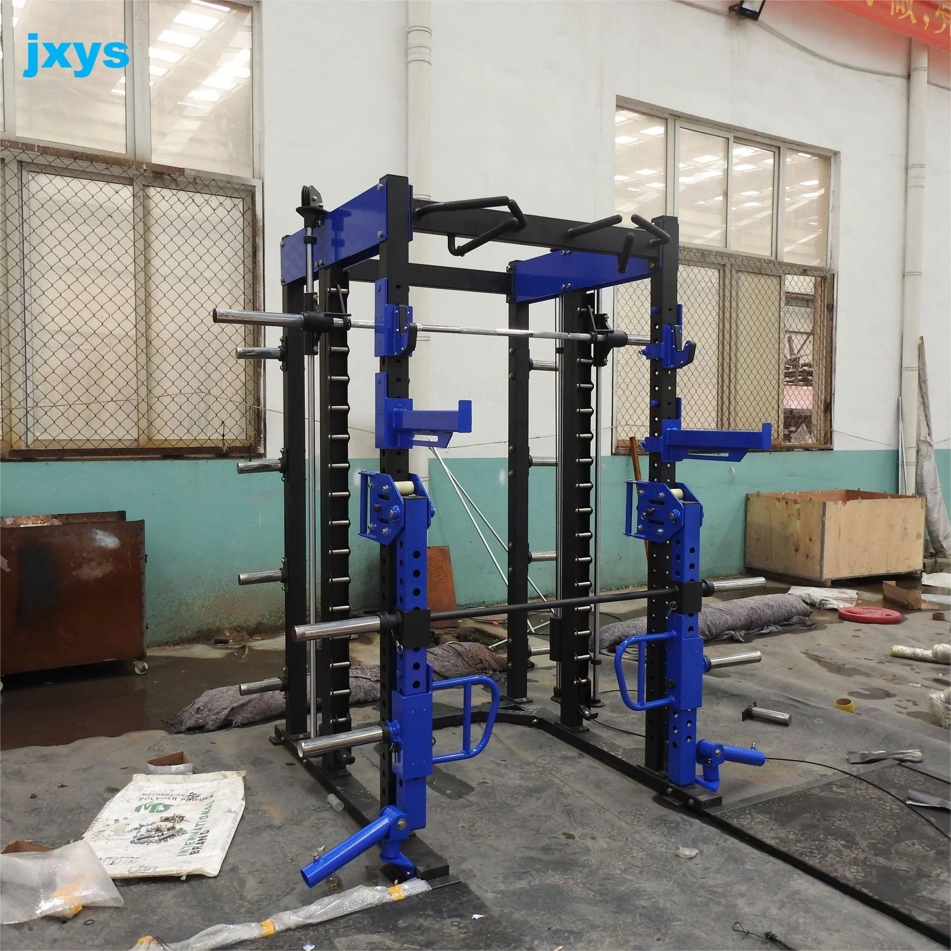 Fitness Manufacturer Selling Home Use Multi Functional Smith Machine Cross Trainer Multi Gym Equipment