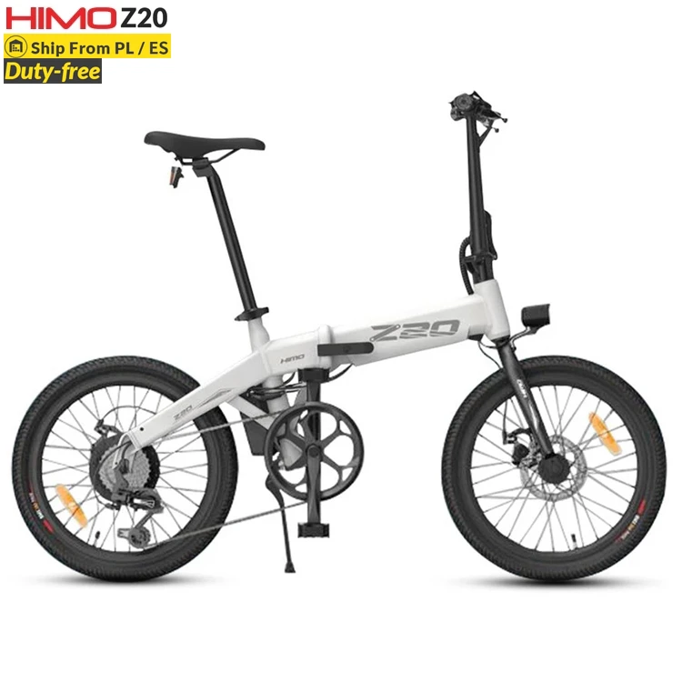  In Stock DDP Electric Bike 250W 20 Inch 80KM E Folding Bicycle Xiaomi Himo Z20 City