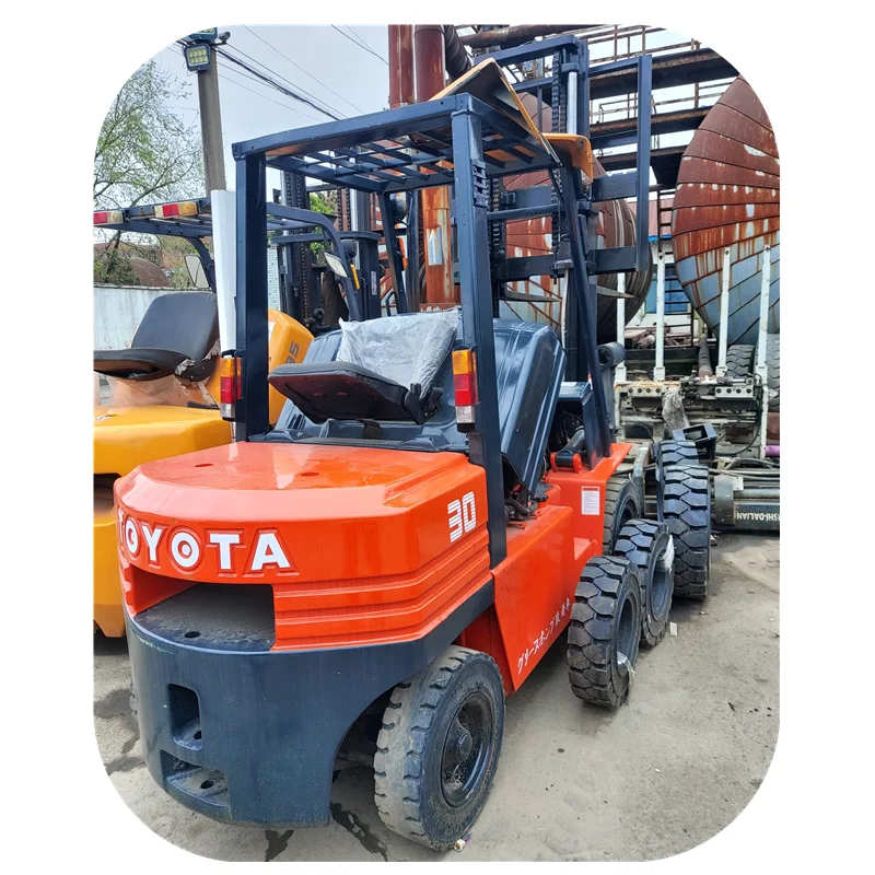 TOYOTA 30 Used Forklift TOYOTA 25 Used Forklift mini good condition 3ton small TOYOTA30 japan original used TOYOTA30 forklift