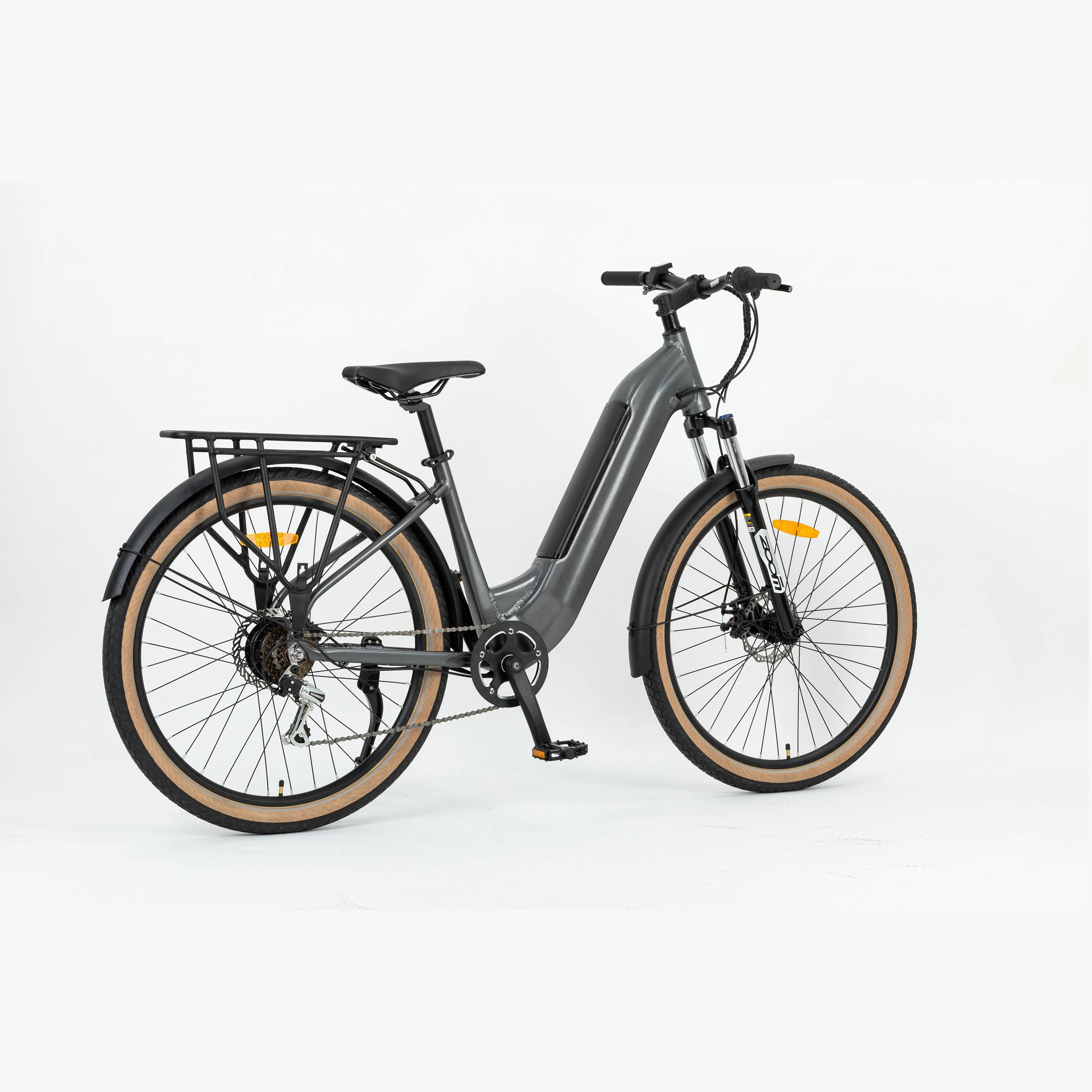 Galaxy OEM ODM 26 Inch 250w 350w 36v 17.6ah integrated battery electric city bike bicycle ebike