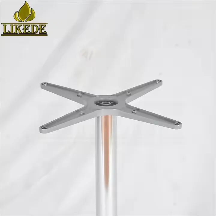 Aluminum Picnic Folding Table Frame with Cheap Metal Pedestal Table Legs Furniture Furniture Legs