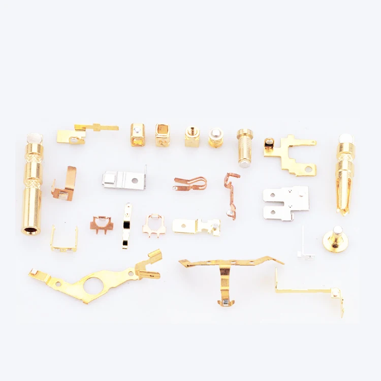 Pressure Battery Automotive Cable Brass Electrical Terminal Connector Spring Contact