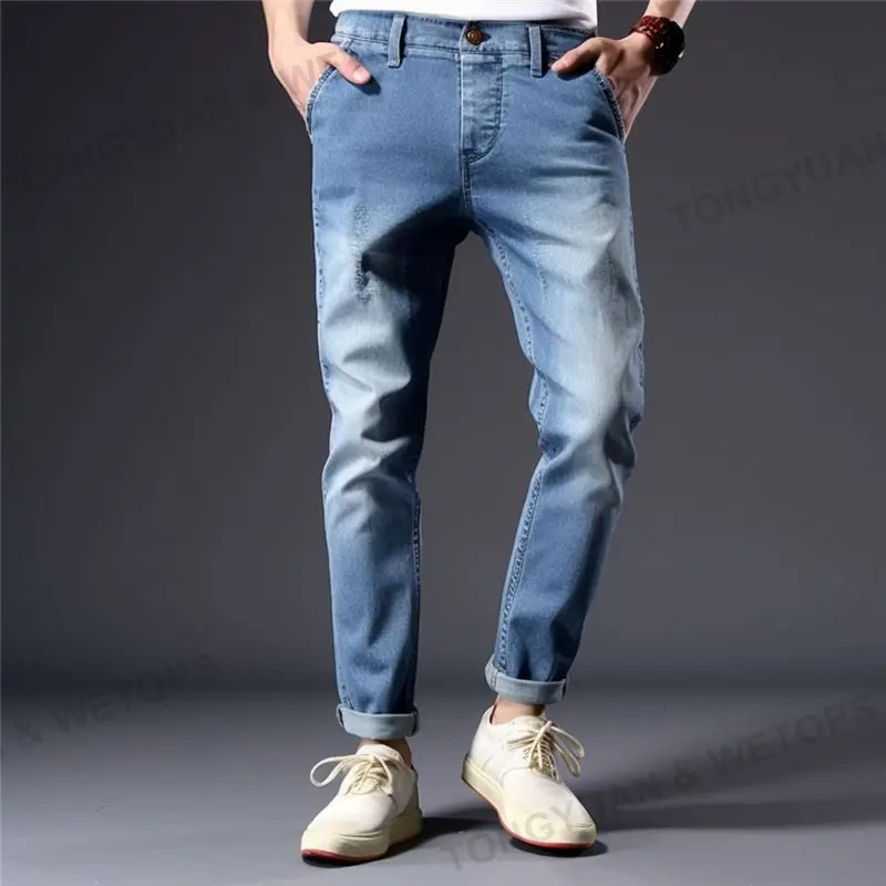 Men Trousers Wholesale Customized  Men Jeans Hemp Organic Cotton Men Jeans Plus Size Pants Jeans