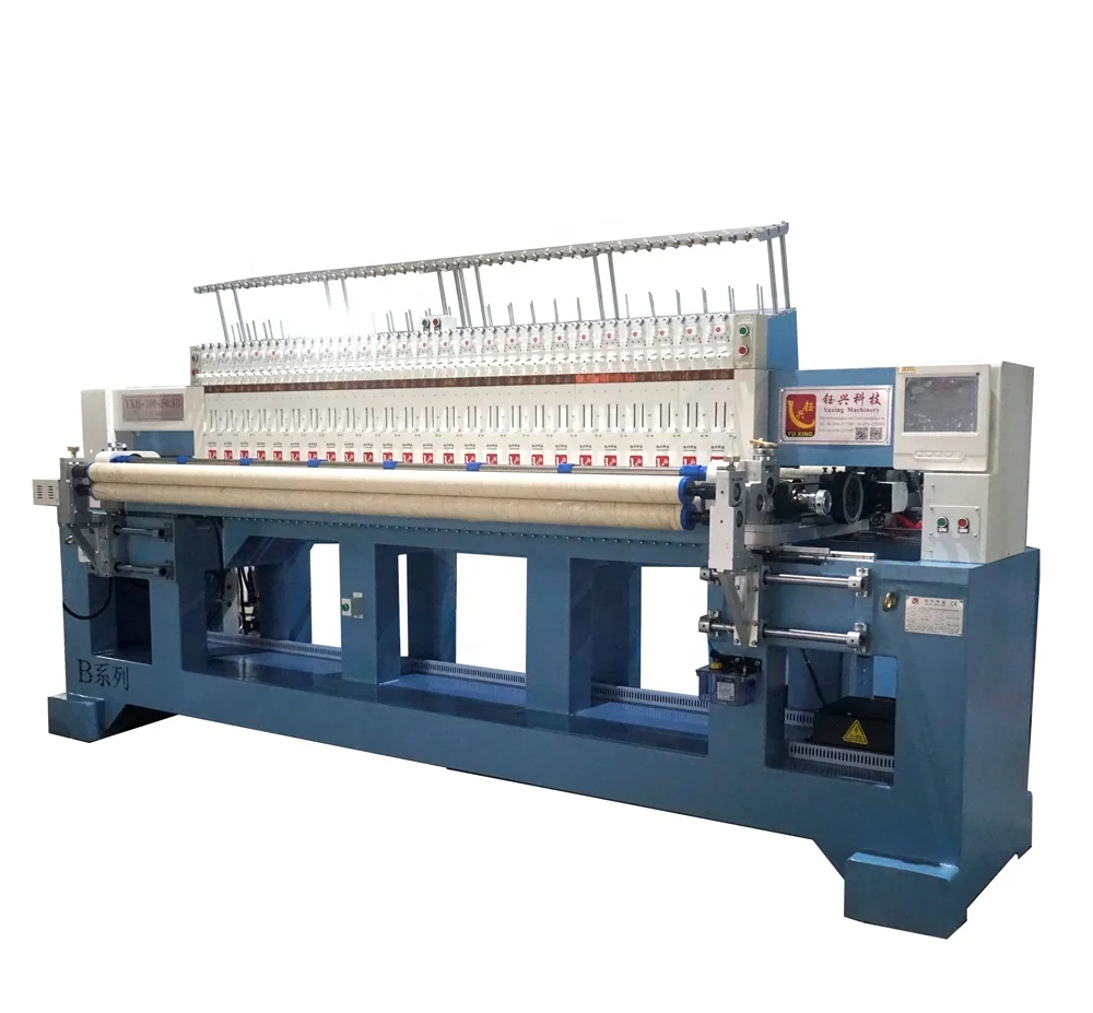 Yuxing cheap computer embroidery and quilting machine price