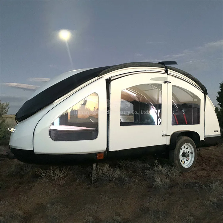Mini Tent Mobile Small Camper Caravan Camping Traveltrailer Off Road Teardrop Trailer
