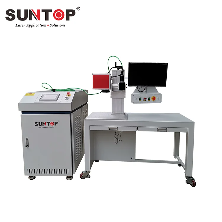 600W YAG Robot fiber transmission galvanometer scanning laser metal welding machine