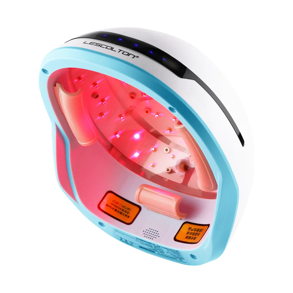 Lescolton factory cordless LLLT hair treatment  hair loss therapy device photon hair growth helmet