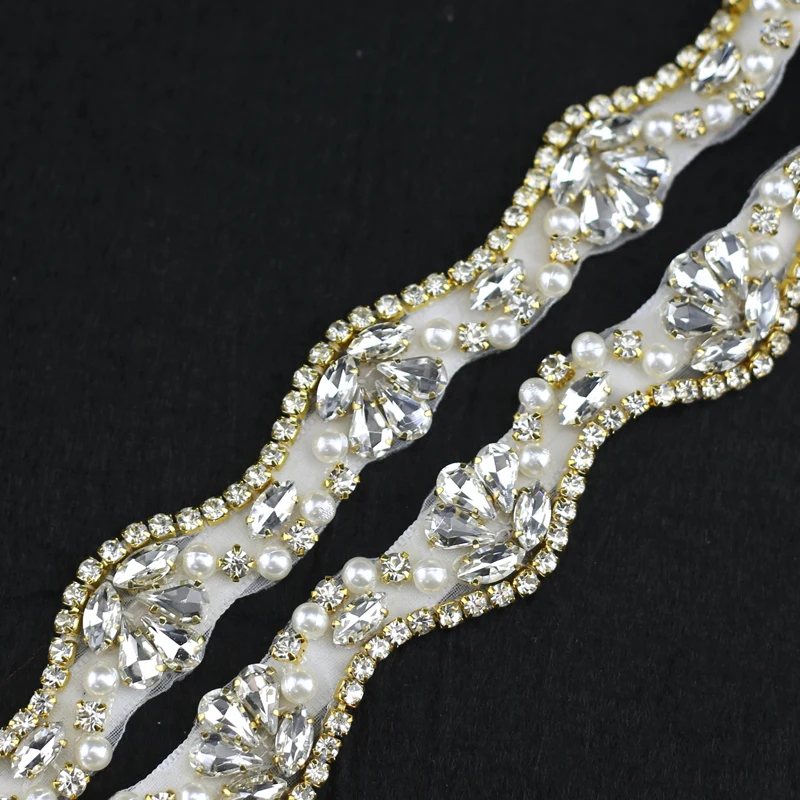  Женский узкий свадебный пояс с кристаллами и жемчугом 2 см серебряный со стразами 1 атласный ленточный для невесты