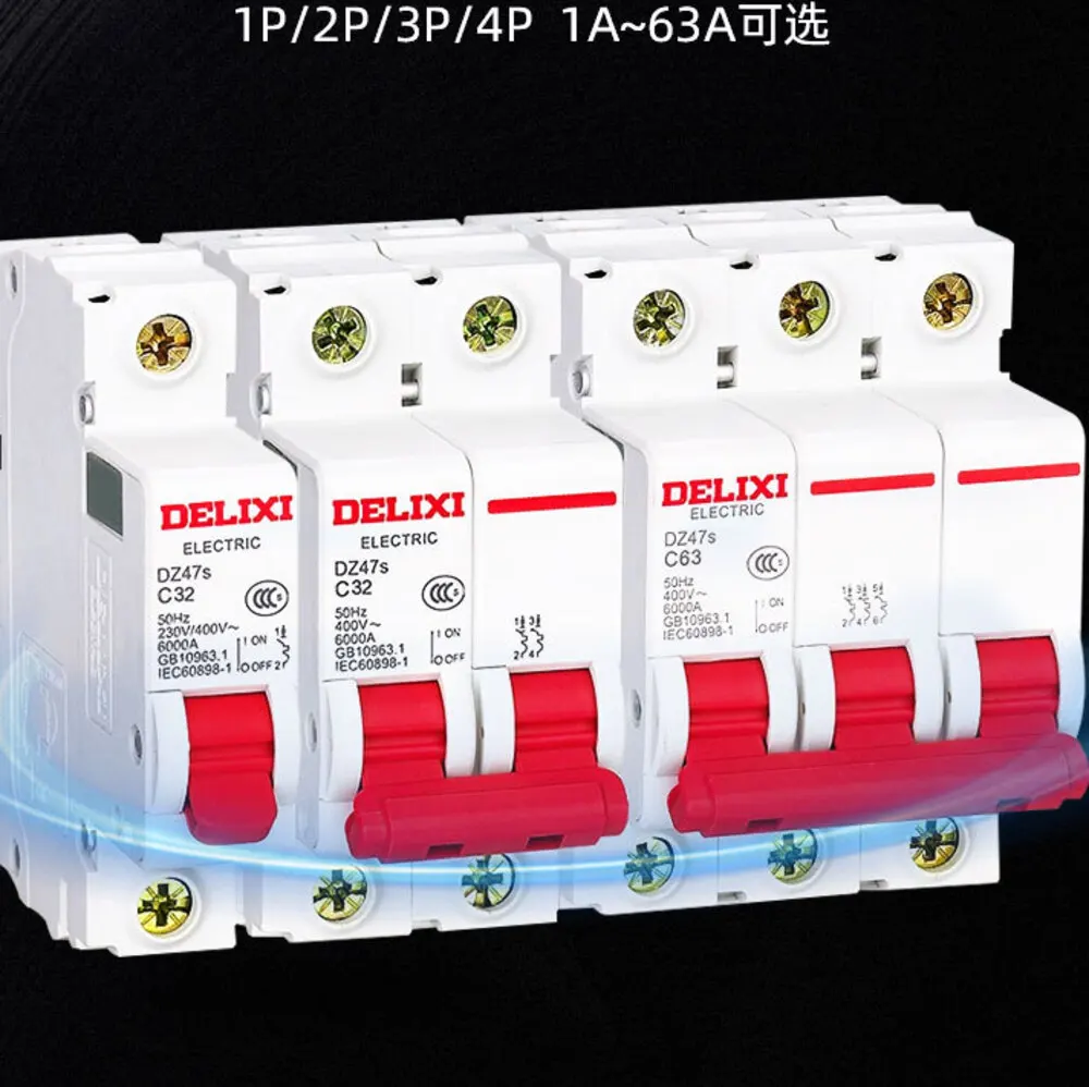 ZYL Air Switch with Leakage protection Circuit Breaker 2P Household 220V Miniature 1P+N Miniature 3P Leakage protection