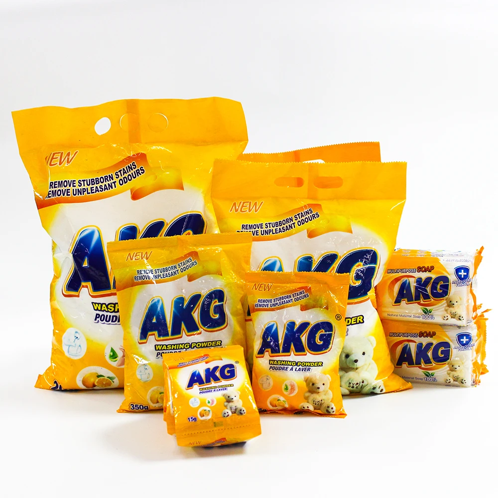 OEM Washing Powder Factory Near Canton Fair  High Foam Soap Powder Detergent