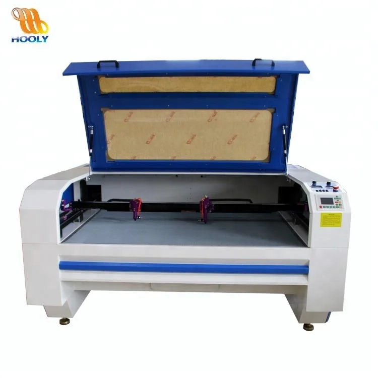 HOOLY 1610 Lazer Cutter 80w 100w Mdf Textile Foam Leather Plywood Acrylic Fabric Wood cnc Co2 Laser Cutting Machines