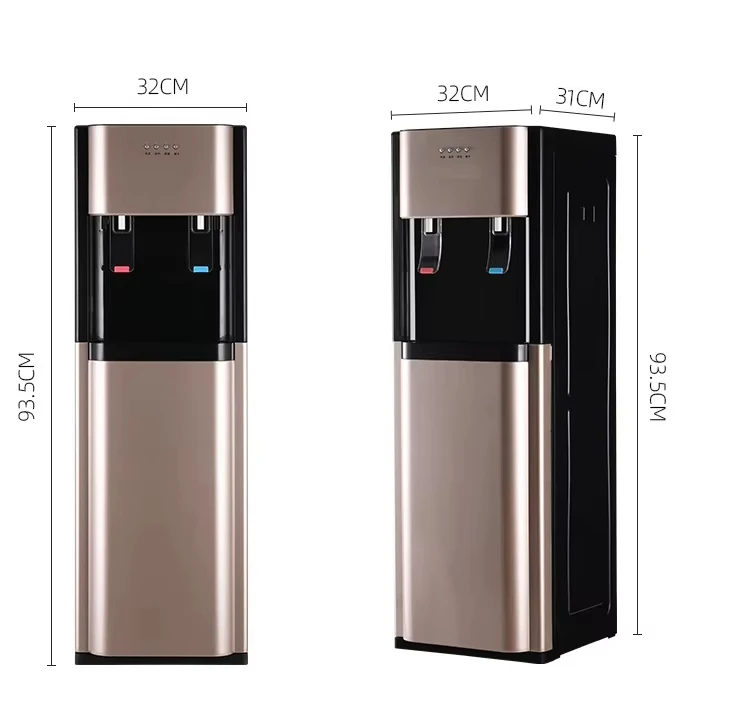Electric Freestanding Water Dispensers Bottom Loading Water Cooler Dispenser HOT, COLD & ROOM-TEMPERATURE WATER