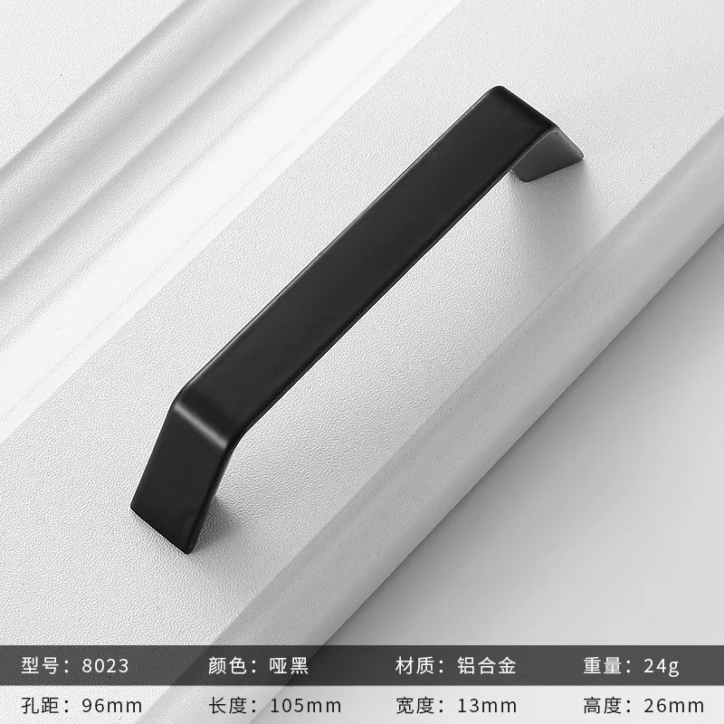 Manufacturer customized furniture hardware accessories American Style Vintage Black Color solid pulls handle for cabinet drawer
