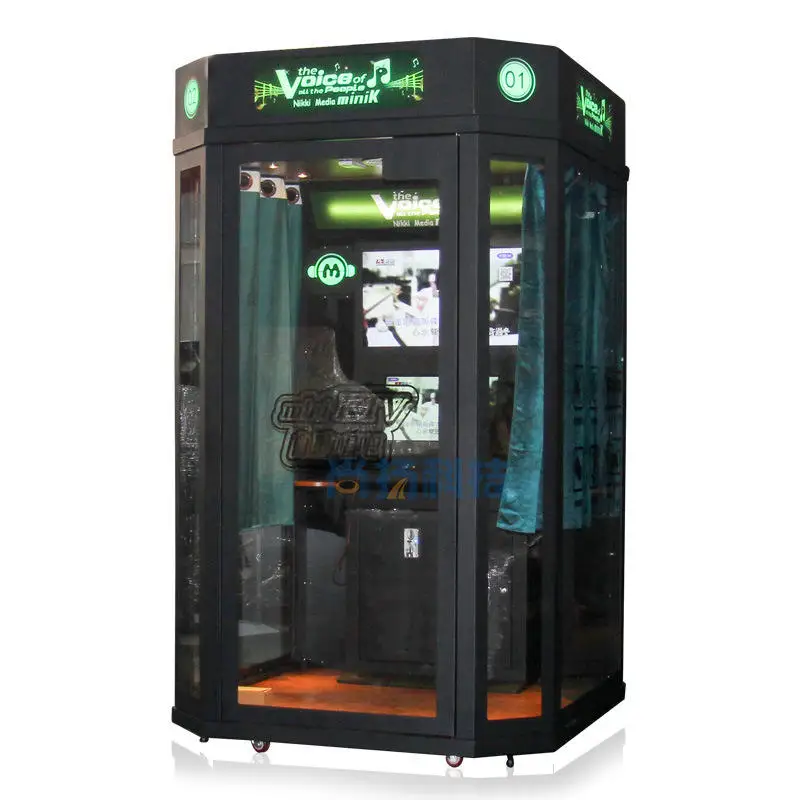 Newly designed singing machine arcade console console player Mini KTV room singing karaoke arcade game coin operation