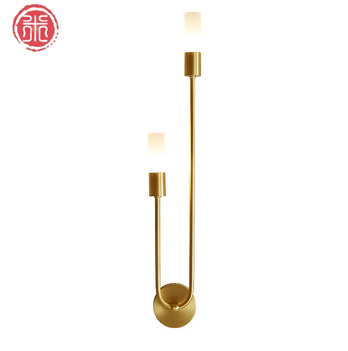 nordic style two head converse gold pendant wall light G9 LAMP*2 led wall lights for home