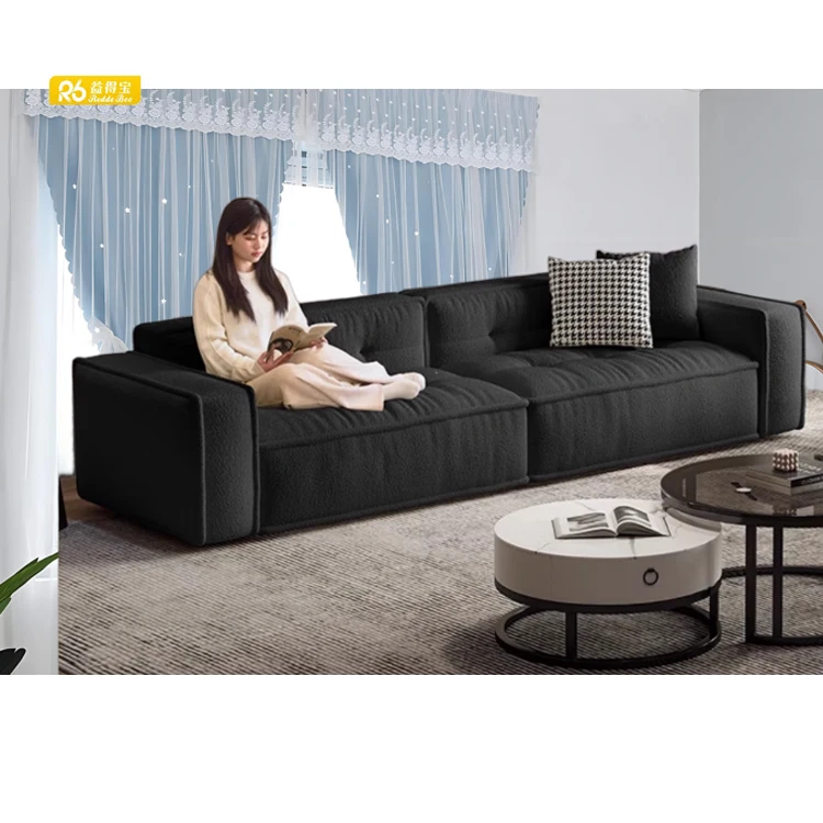 Modern High Density Sponge Compressed Sofa Set Fabric Vacuum Couch Box Packing Compressed Sofa Furniture From Sofa Factory