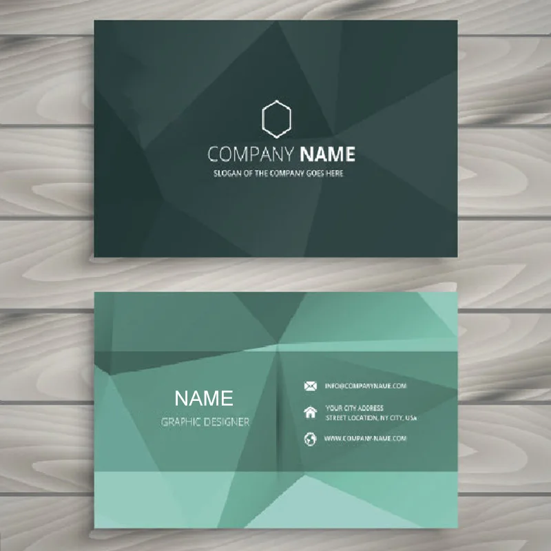 Factory Custom Logo Design Colorful Business Thanks Cards Paper Cards Printing