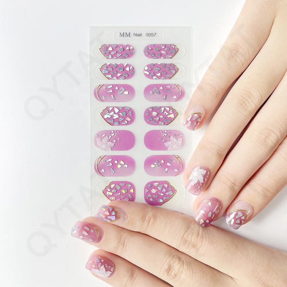 Factory Price Customized Design OEM/ODM Gel Shinning Polish Nail Sticker