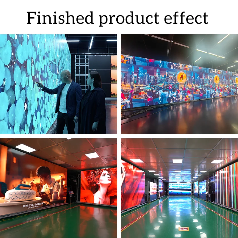 Ultra-thin indoor and outdoor advertising Led display P2.604 video wall LCD portable splicing screen